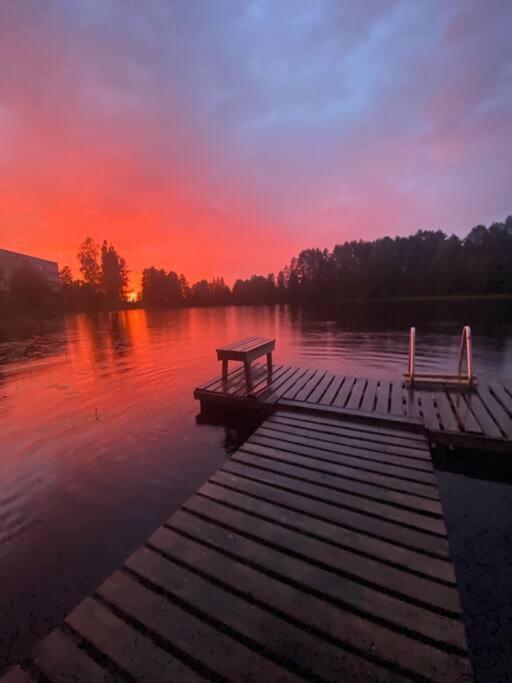 Ihastuttava Uniikki Huoneisto Porealtaalla Villa Sotkamo Exterior photo